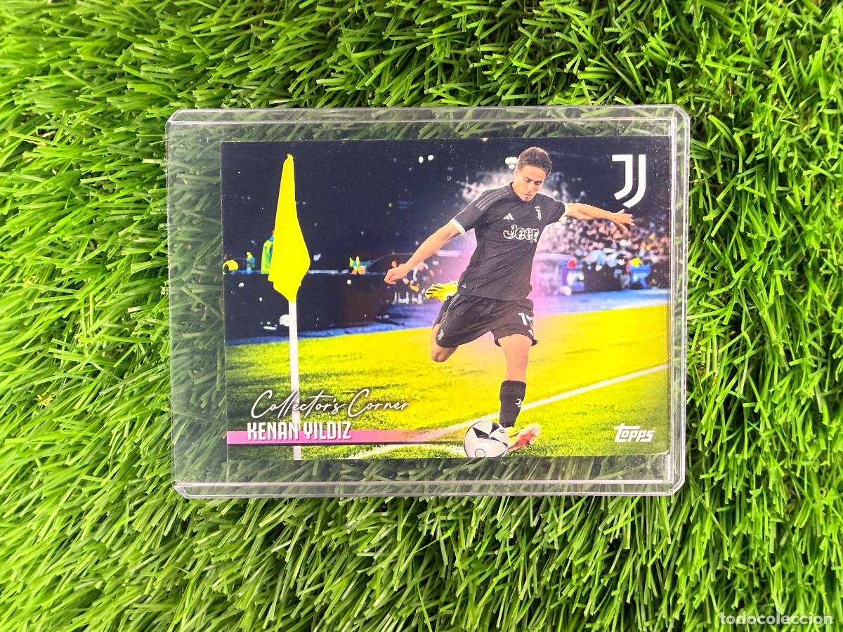Cromos de F&uacute;tbol: N&ordm; 38 Kenan Yildiz Collectors Corner Topps Juventus Team Set 25 26