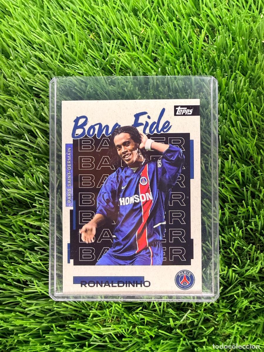 Cromos de F&uacute;tbol: N&ordm; 22 Ronaldinho Bonafide Baller Topps Paris Saint-Germain Team Set 25 26