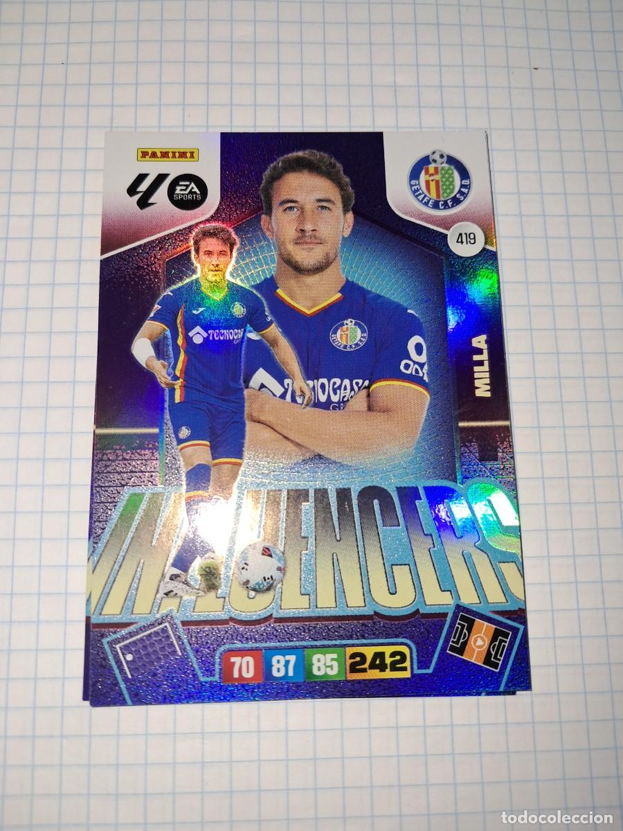 Cromos de F&uacute;tbol: CARD ADRENALYN TEMPORADA 25/26: INFLUENCERS MILLA, N&deg; 419