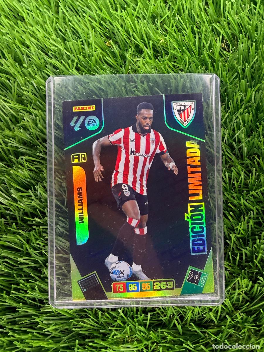 Cromos de F&uacute;tbol: Williams Edici&oacute;n Limitada Athletic Club Adrenalyn XL 25 26