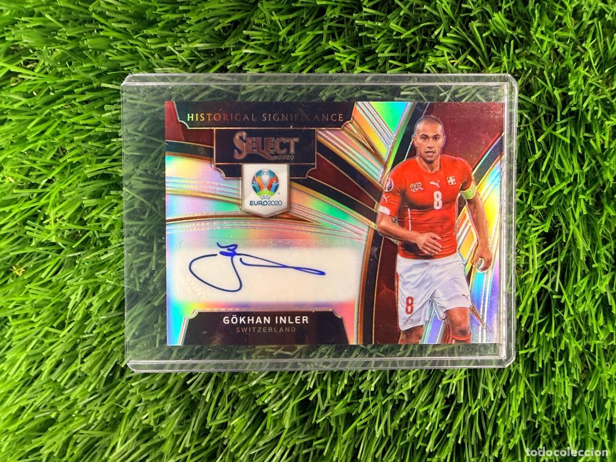 Cromos de F&uacute;tbol: N&ordm; HS-GI G&ouml;khan Inler Historical Autographs Turqu&iacute;a Select Euro 2020 Preview