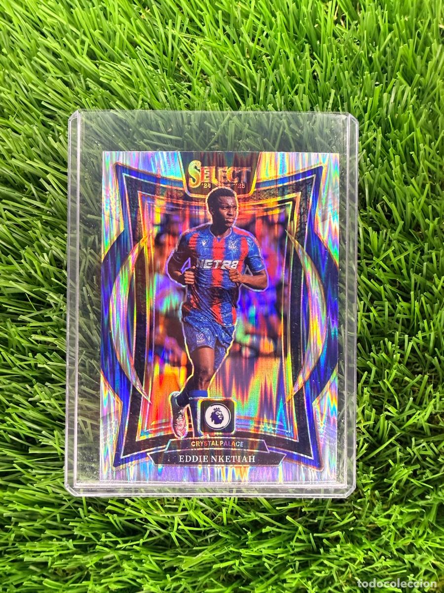 Cromos de F&uacute;tbol: N&ordm; 76 Eddie Nketiah Base Terrace Flash Crystal Palace Select Premier League 24 25