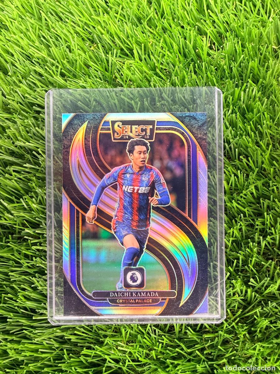 Cromos de F&uacute;tbol: N&ordm; 180 Daichi Kamada Base Mezzanine Silver Crystal Palace Select Premier League 24 25