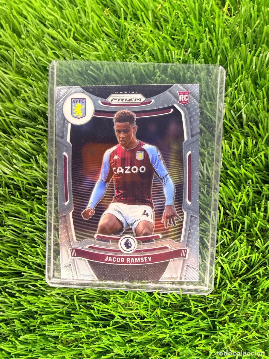 Cromos de F&uacute;tbol: N&ordm; 133 Jacob Ramsey Aston Villa Panini Prizm Premier League 21 22