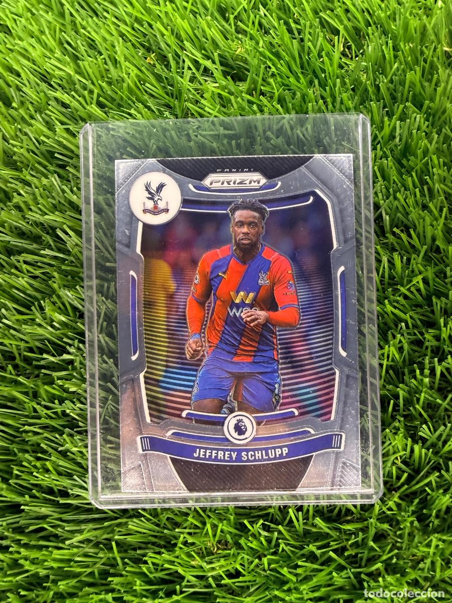 Cromos de F&uacute;tbol: N&ordm; 291 Jeffrey Schlupp Crystal Palace Panini Prizm Premier League 21 22