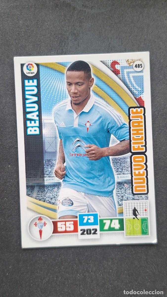 Cromos de F&uacute;tbol: L1 BEAUVUE CELTA DE VIGO 485 NUEVO FICHAJE PANINI ADRENALYN XL LIGA 2015/16 15 16