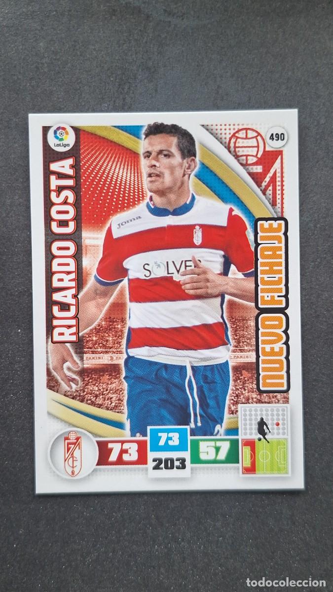 Cromos de F&uacute;tbol: L1 RICARDO COSTA GRANADA C. F. 490 NUEVO FICHAJE PANINI ADRENALYN XL LIGA 2015/16 15 16