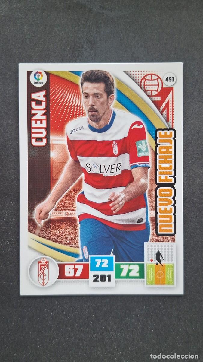 Cromos de F&uacute;tbol: L1 CUENCA GRANADA C. F. 491 NUEVO FICHAJE PANINI ADRENALYN XL LIGA 2015/16 15 16
