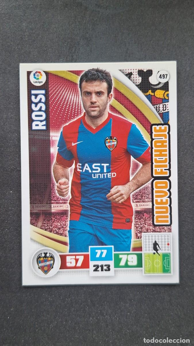 Cromos de F&uacute;tbol: L1 ROSSI LEVANTE U. D. 497 NUEVO FICHAJE PANINI ADRENALYN XL LIGA 2015/16 15 16