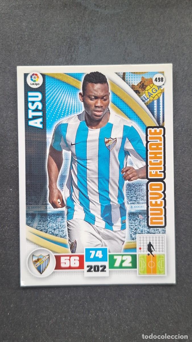 Cromos de F&uacute;tbol: L1 ATSU MALAGA C. F. 498 NUEVO FICHAJE PANINI ADRENALYN XL LIGA 2015/16 15 16
