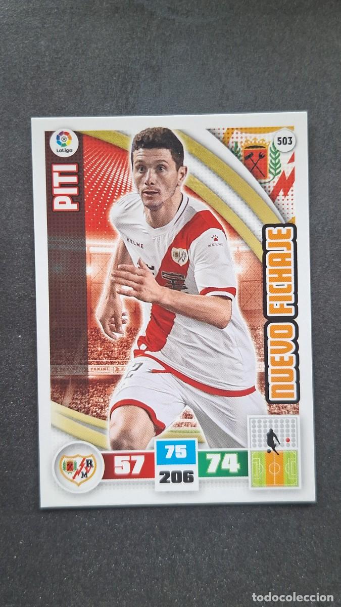 Cromos de F&uacute;tbol: L1 PITI RAYO VALLECANO 503 NUEVO FICHAJE PANINI ADRENALYN XL LIGA 2015/16 15 16