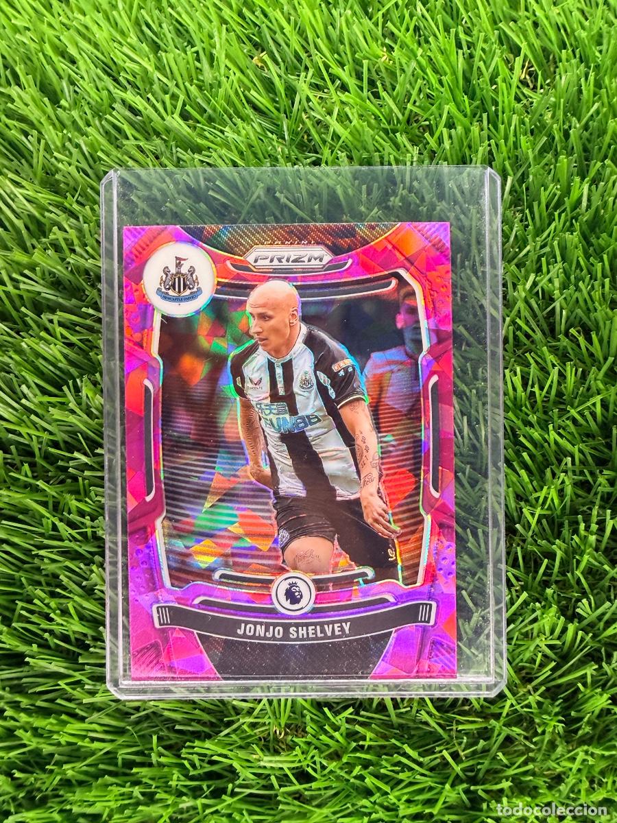 Cromos de F&uacute;tbol: N&ordm; 39 Jonjo Shelvey Pink Ice Newcastle United Panini Prizm Premier League 21 22