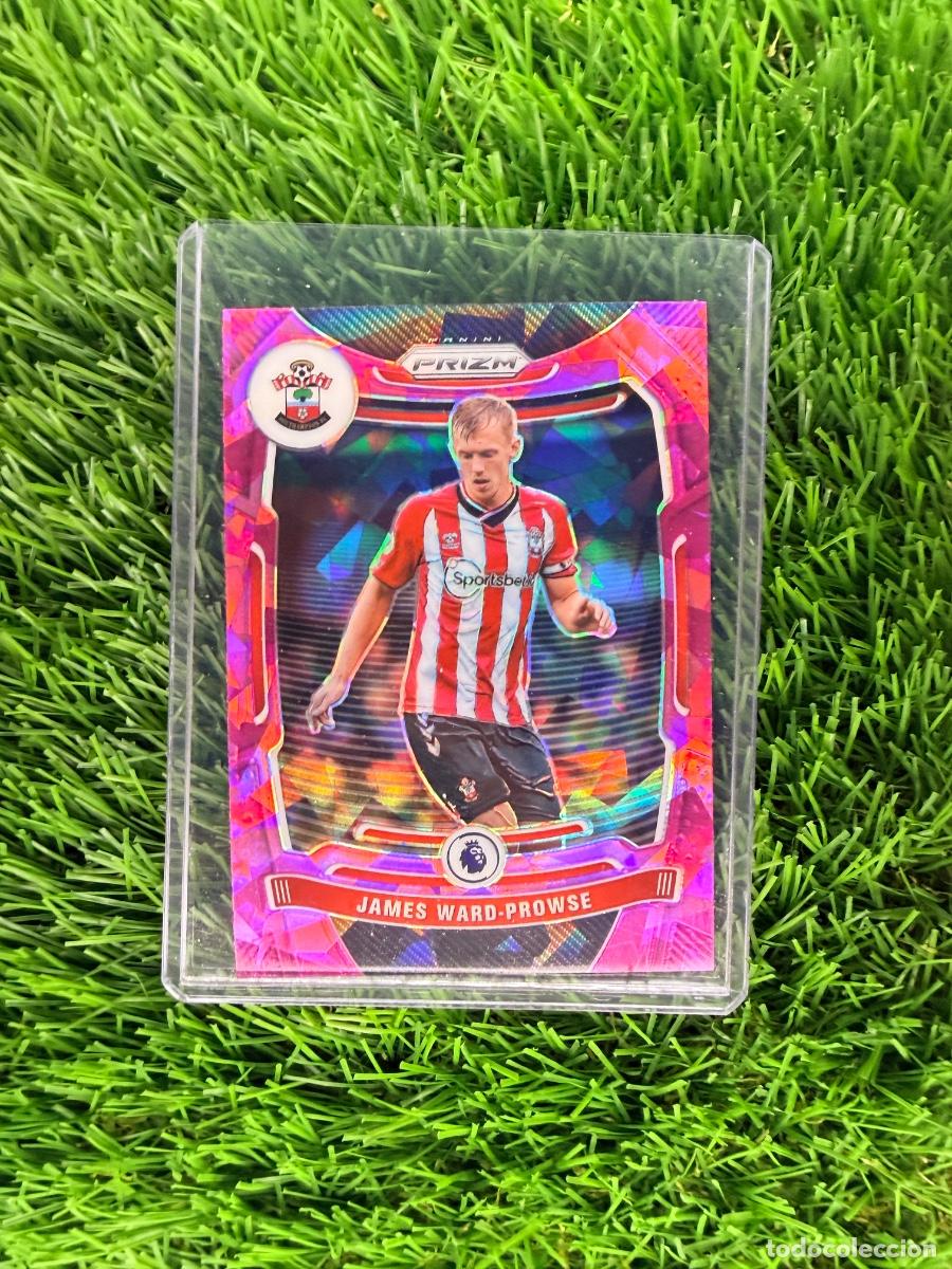 Cromos de F&uacute;tbol: N&ordm; 110 James Ward-Prowse Pink Ice Southampton Panini Prizm Premier League 21 22