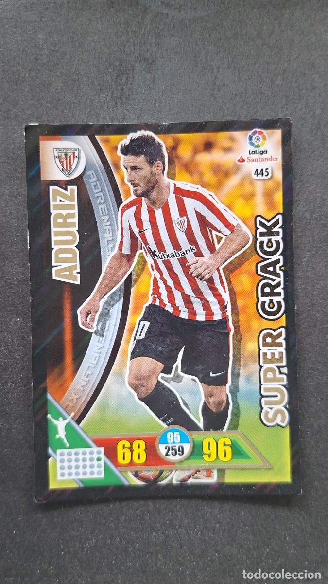 Cromos de F&uacute;tbol: L1 ADURIZ ATHLETIC CLUB DE BILBAO 445 SUPER CRACK PANINI ADRENALYN XL LIGA 2016/17 16 17