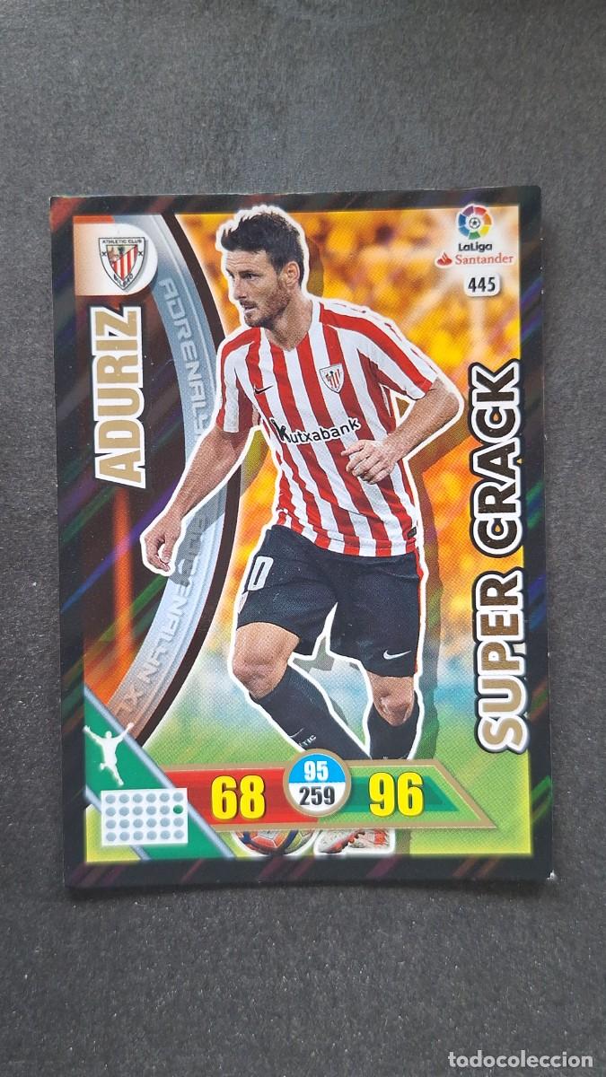 Cromos de F&uacute;tbol: L1 ADURIZ ATHLETIC CLUB DE BILBAO 445 SUPER CRACK PANINI ADRENALYN XL LIGA 2016/17 16 17