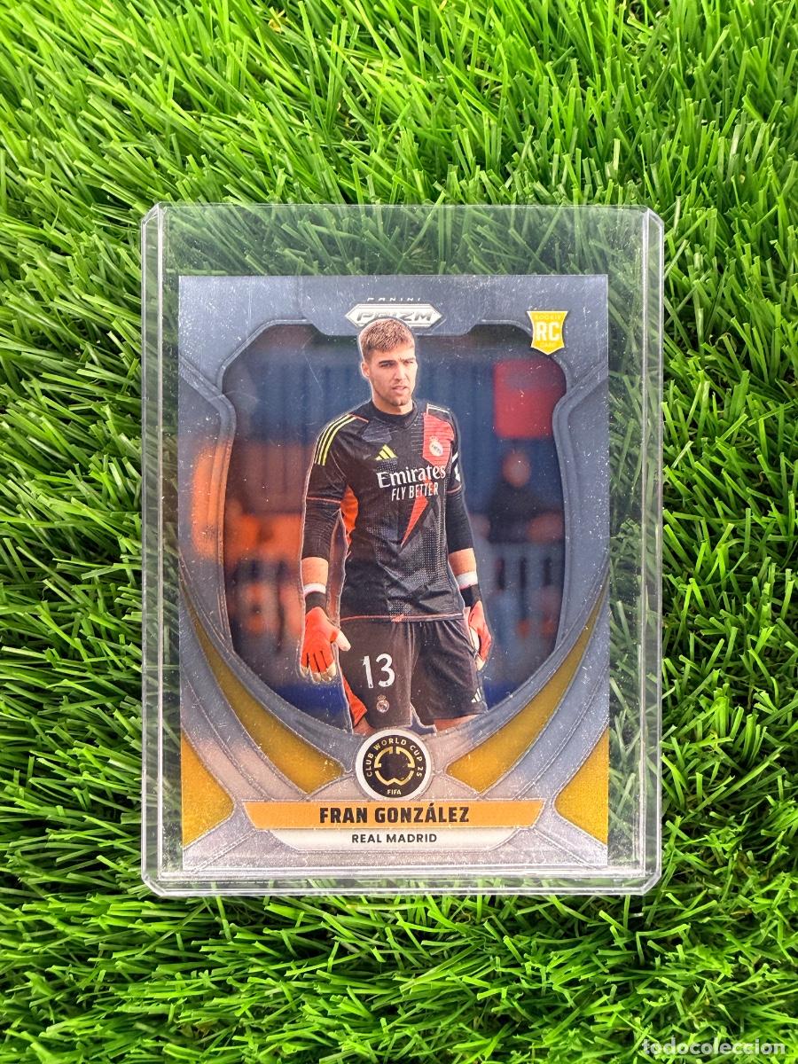 Cromos de F&uacute;tbol: N&ordm; 161 Fran Gonz&aacute;lez Real Madrid CF Panini Prizm Mundial Clubes 2025