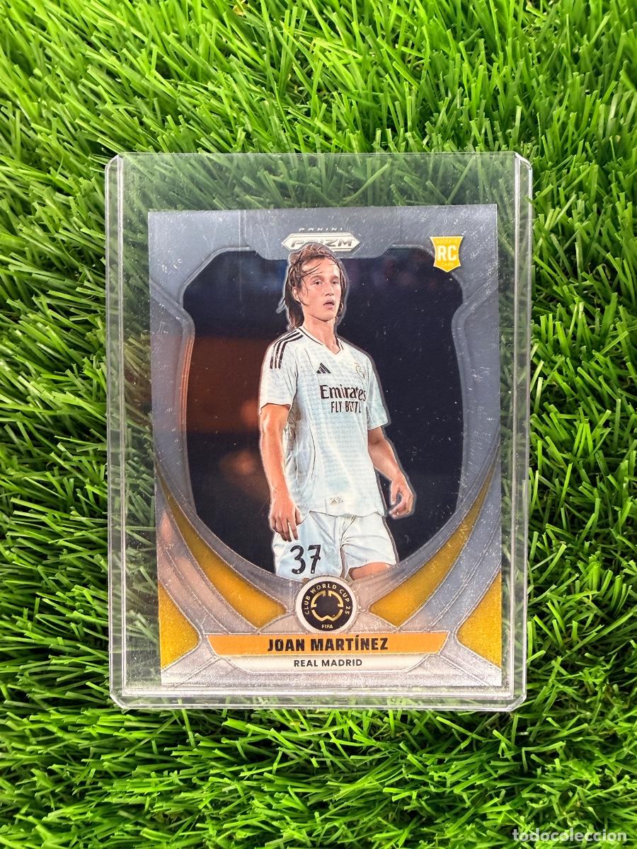 Cromos de F&uacute;tbol: N&ordm; 162 Joan Mart&iacute;nez Real Madrid CF Panini Prizm Mundial Clubes 2025