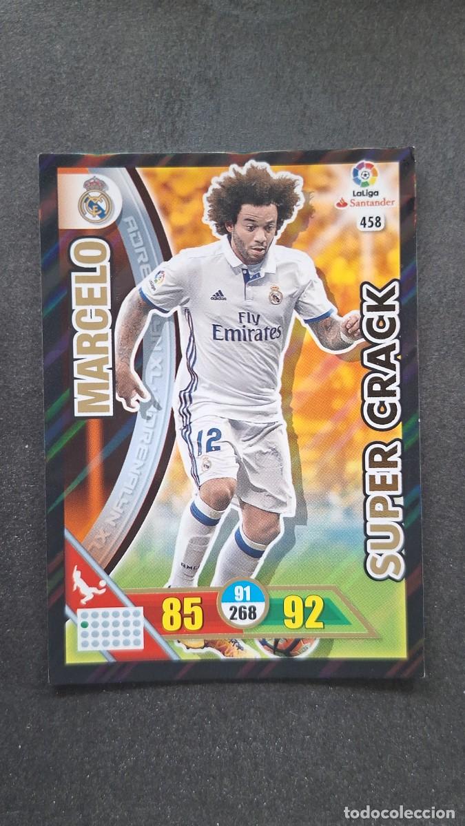 Cromos de F&uacute;tbol: L1 MARCELO REAL MADRID 458 SUPER CRACK PANINI ADRENALYN XL LIGA 2016/17 16 17