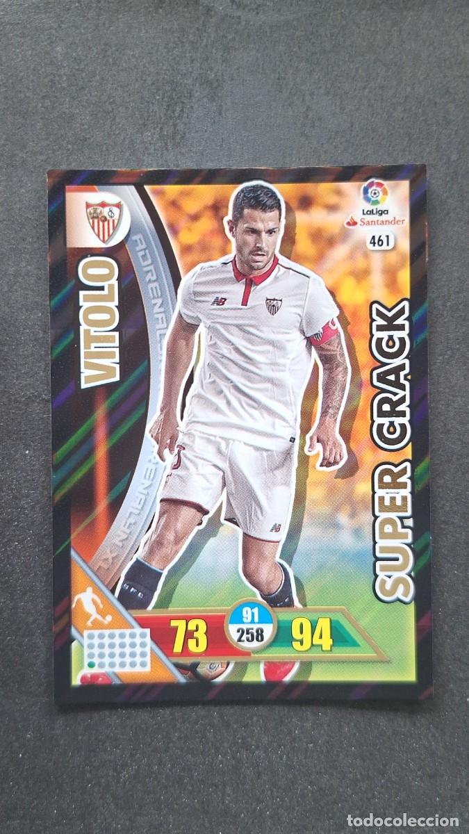 Cromos de F&uacute;tbol: L1 VITOLO SEVILLA F. C 461 SUPER CRACK PANINI ADRENALYN XL LIGA 2016/17 16 17