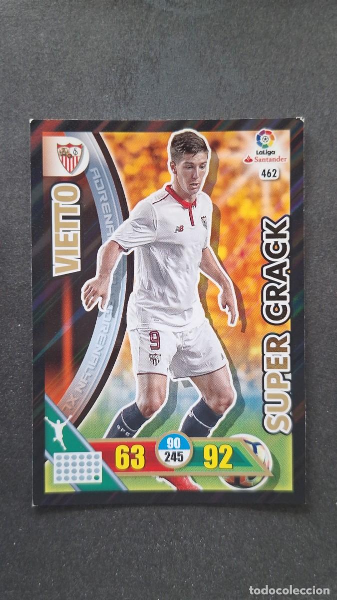 Cromos de F&uacute;tbol: L1 VIETTO SEVILLA F. C. 462 SUPER CRACK PANINI ADRENALYN XL LIGA 2016/17 16 17