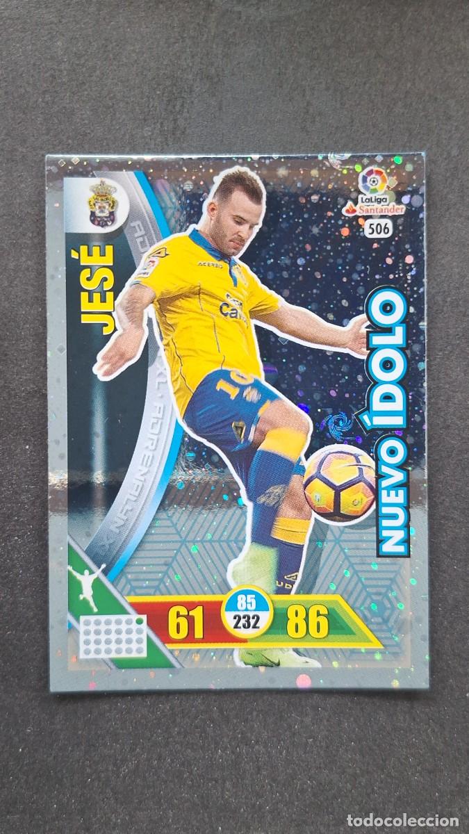 Cromos de F&uacute;tbol: L1 JESE U. D. LAS PALMAS 506 NUEVO IDOLO PANINI ADRENALYN XL LIGA 2016/17 16 17