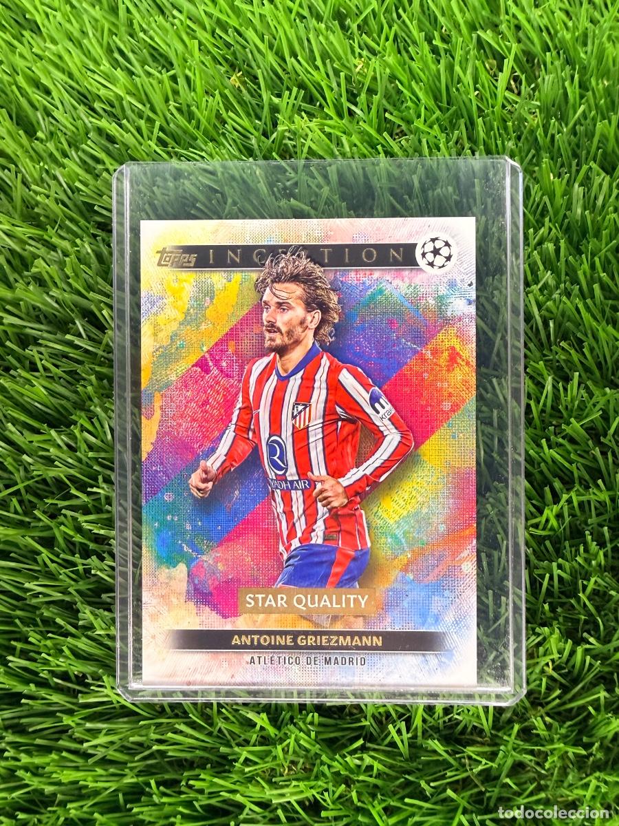 Cromos de Futebol: N&ordm; 25 Antoine Griezmann Star Quality Atl&eacute;tico de Madrid Topps Inception 24 25