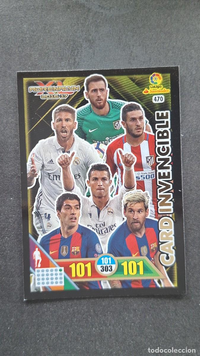 Cromos de Futebol: L1 CARD INVENCIBLE 470 PANINI ADRENALYN XL LIGA 2016/17 16 17