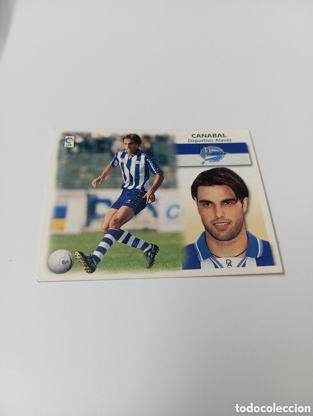 Cromos de F&uacute;tbol: CANABAL Alav&eacute;s LIGA ESTE 1999 2000 PANINI 99 00 NUEVO SIN PEGAR