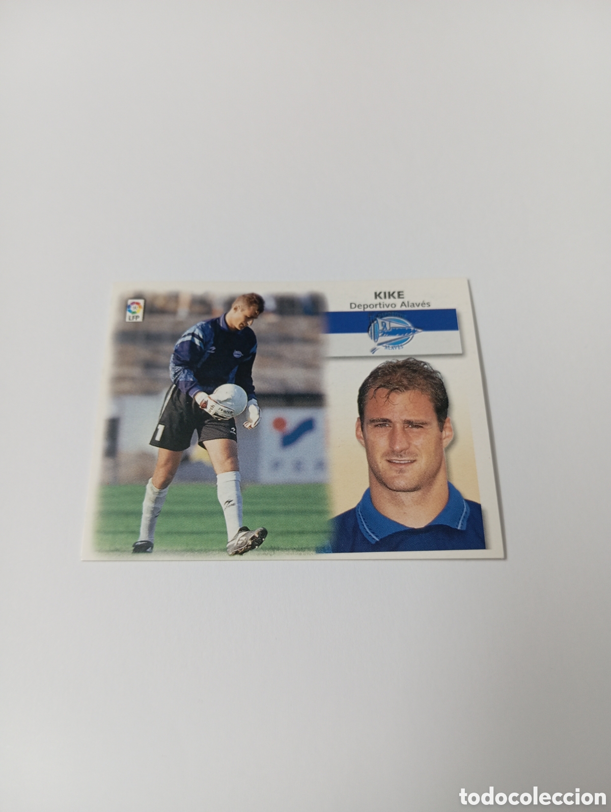 Cartes &agrave; collectionner de Football: KIKE Alav&eacute;s LIGA ESTE 1999 2000 PANINI 99 00 NUEVO SIN PEGAR