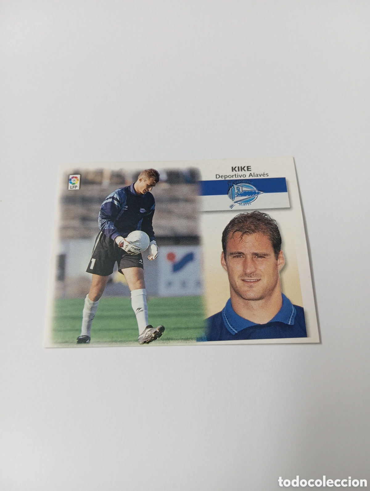 Cartes &agrave; collectionner de Football: KIKE Alav&eacute;s LIGA ESTE 1999 2000 PANINI 99 00 NUEVO SIN PEGAR