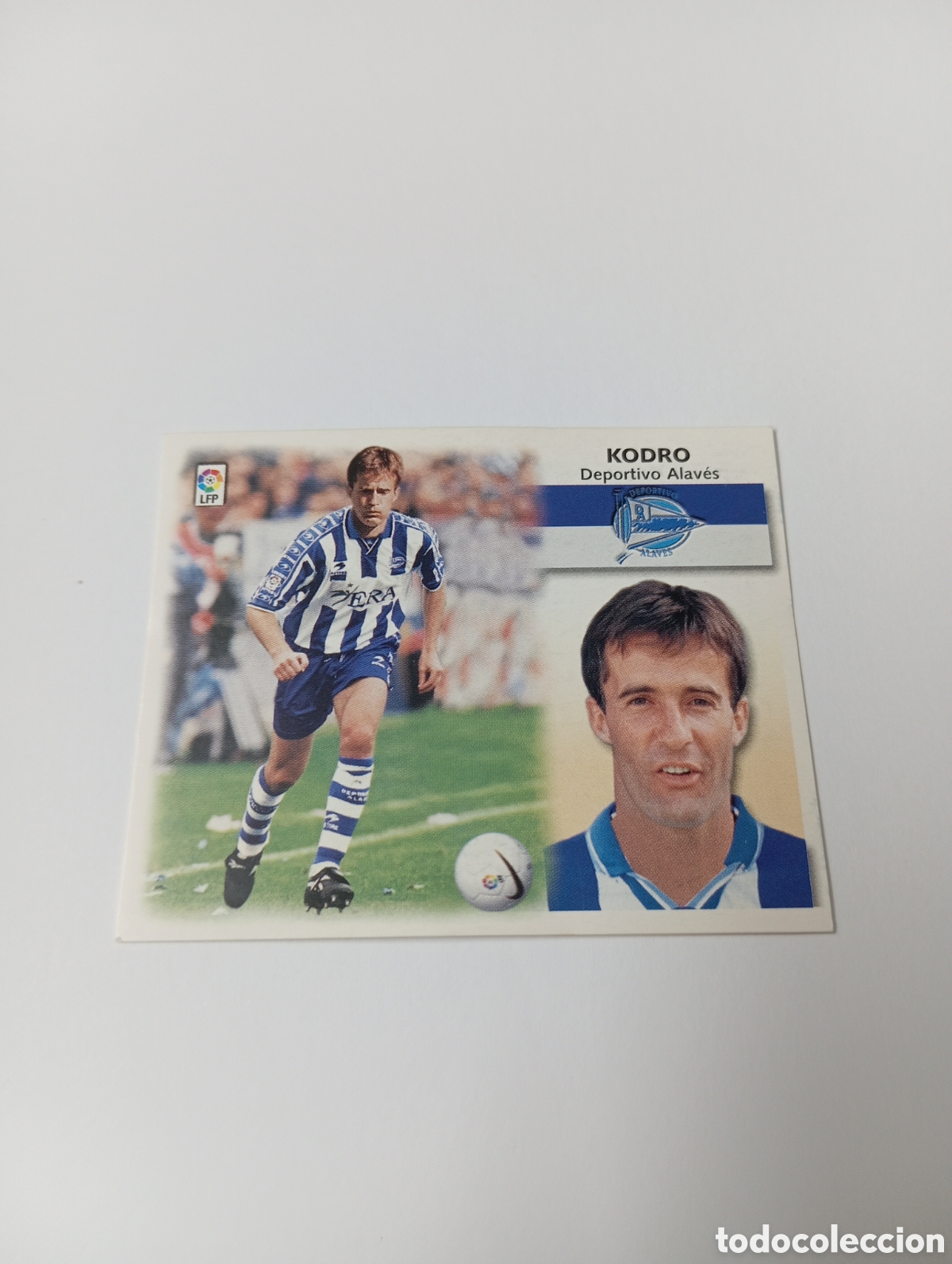 Cromos de F&uacute;tbol: KODRO COLOCA Alav&eacute;s LIGA ESTE 1999 2000 PANINI 99 00 NUEVO SIN PEGAR