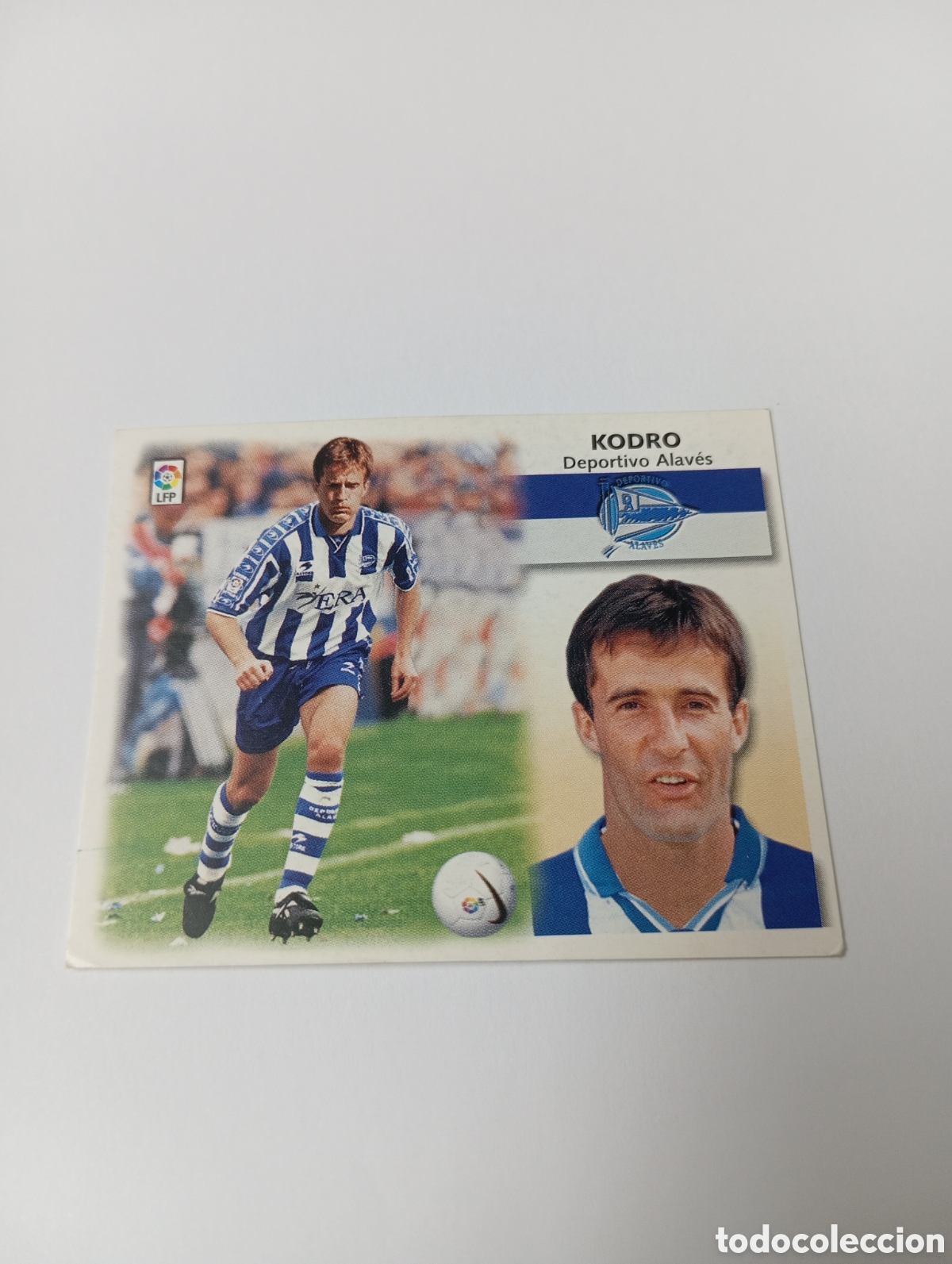 Cromos de F&uacute;tbol: KODRO COLOCA Alav&eacute;s LIGA ESTE 1999 2000 PANINI 99 00 NUEVO SIN PEGAR