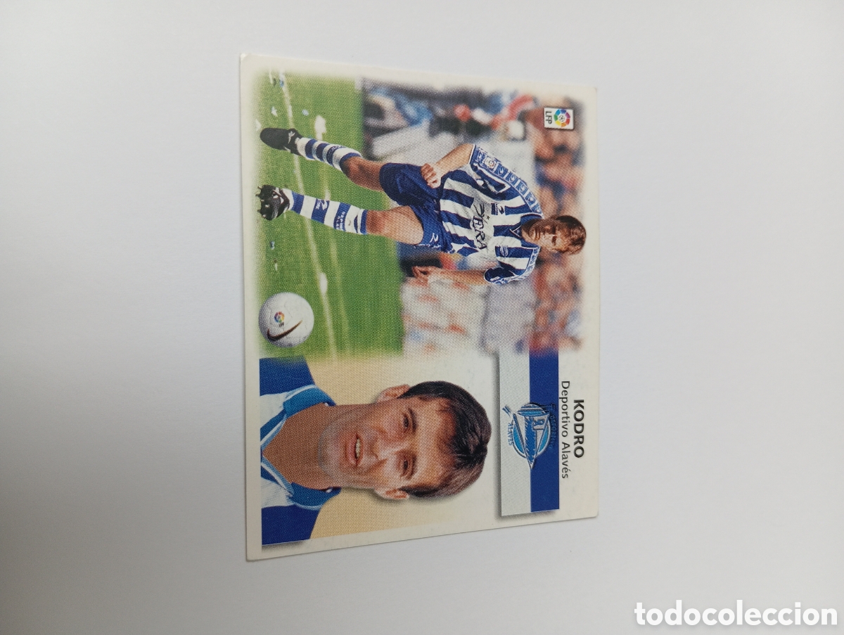 Cromos de F&uacute;tbol: KODRO COLOCA Alav&eacute;s LIGA ESTE 1999 2000 PANINI 99 00 NUEVO SIN PEGAR