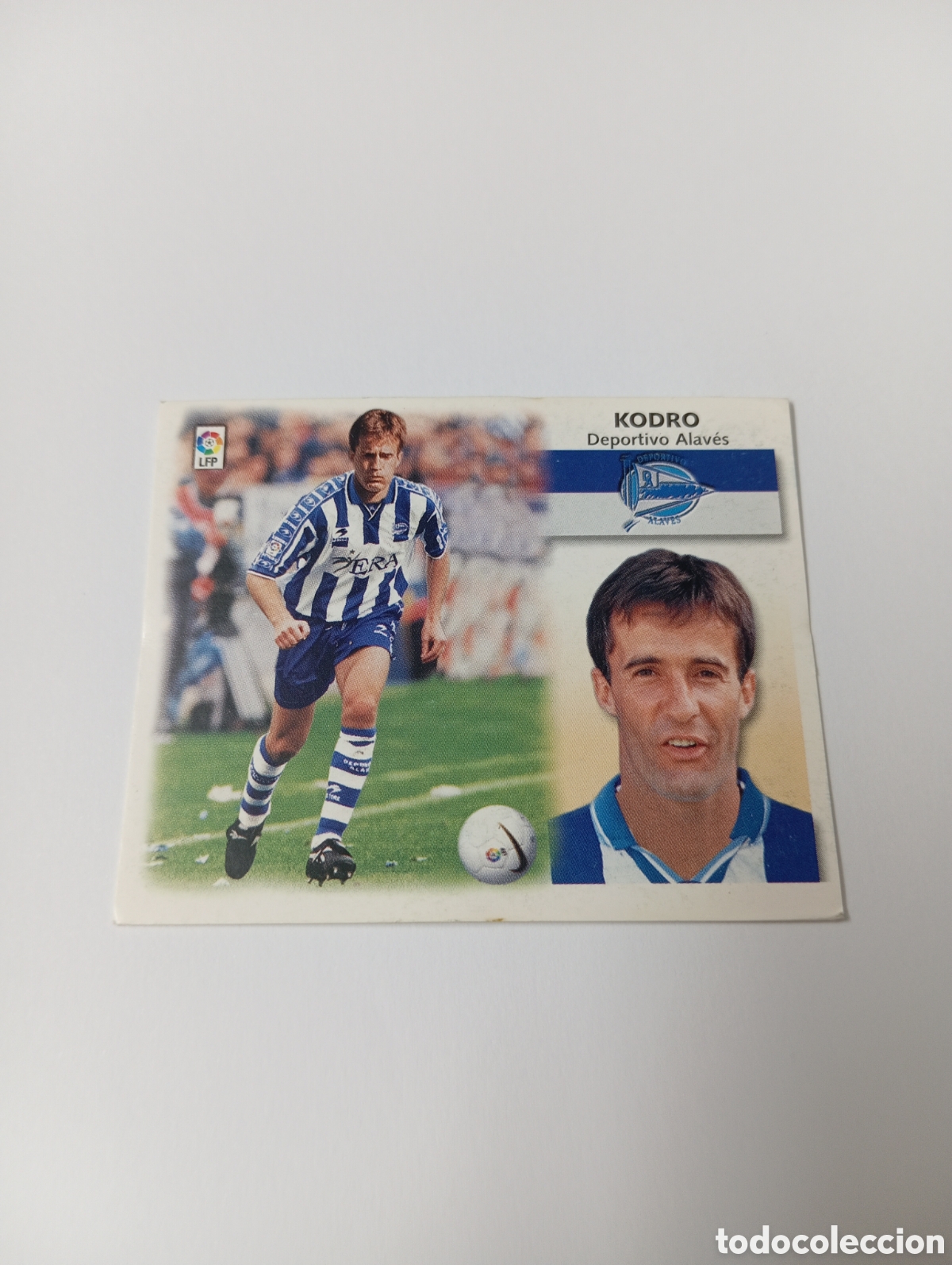 Cartes &agrave; collectionner de Football: KODRO COLOCA Alav&eacute;s LIGA ESTE 1999 2000 PANINI 99 00 NUEVO SIN PEGAR