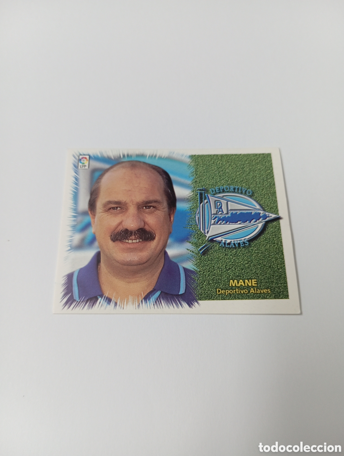 Cromos de F&uacute;tbol: ENTRENADOR MANE Alav&eacute;s LIGA ESTE 1999 2000 PANINI 99 00 NUEVO SIN PEGAR
