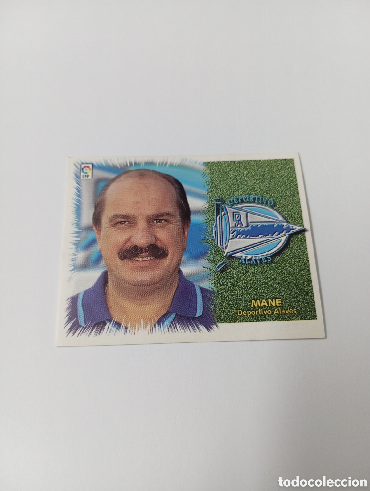 Cromos de F&uacute;tbol: ENTRENADOR MANE Alav&eacute;s LIGA ESTE 1999 2000 PANINI 99 00 NUEVO SIN PEGAR