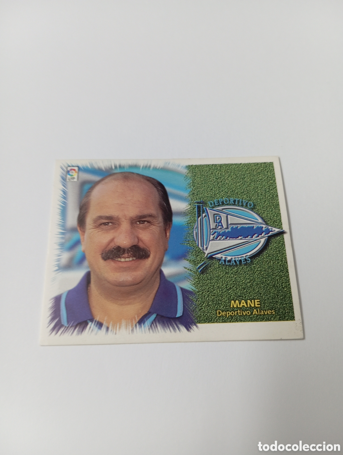 Cromos de F&uacute;tbol: ENTRENADOR MANE Alav&eacute;s LIGA ESTE 1999 2000 PANINI 99 00 NUEVO SIN PEGAR