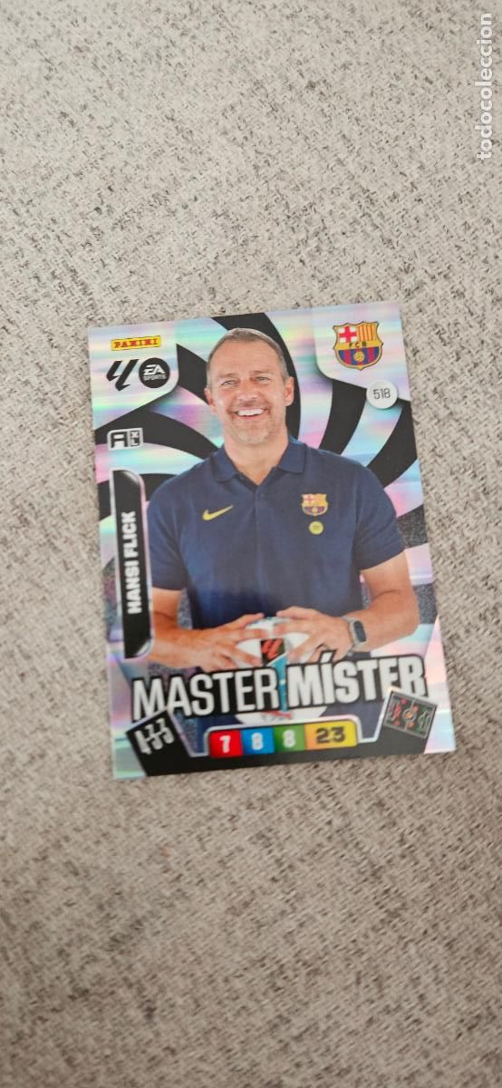 Football Stickers: entranador 518 master mister flick barcelona adrenalyn 2025 2026 25 26 trading card