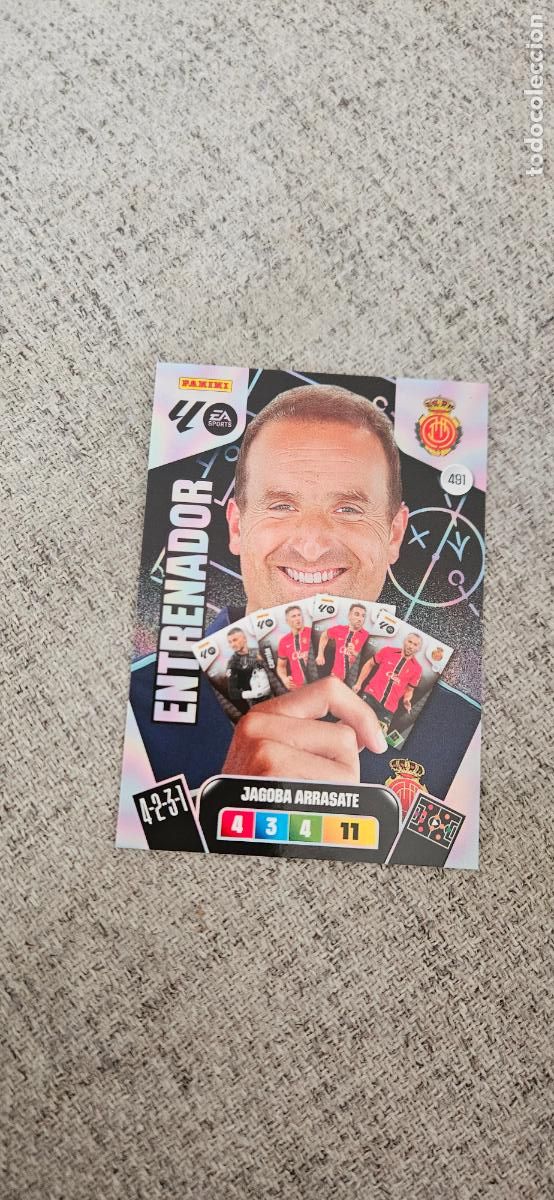 Football Stickers: entranador adrenalyn 491 arrasate mallorca 2025 2026 25 26 trading card