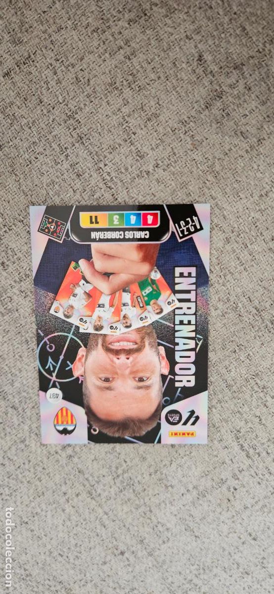 Football Stickers: entranador adrenalyn 497 corberan valencia 2025 2026 25 26 trading card