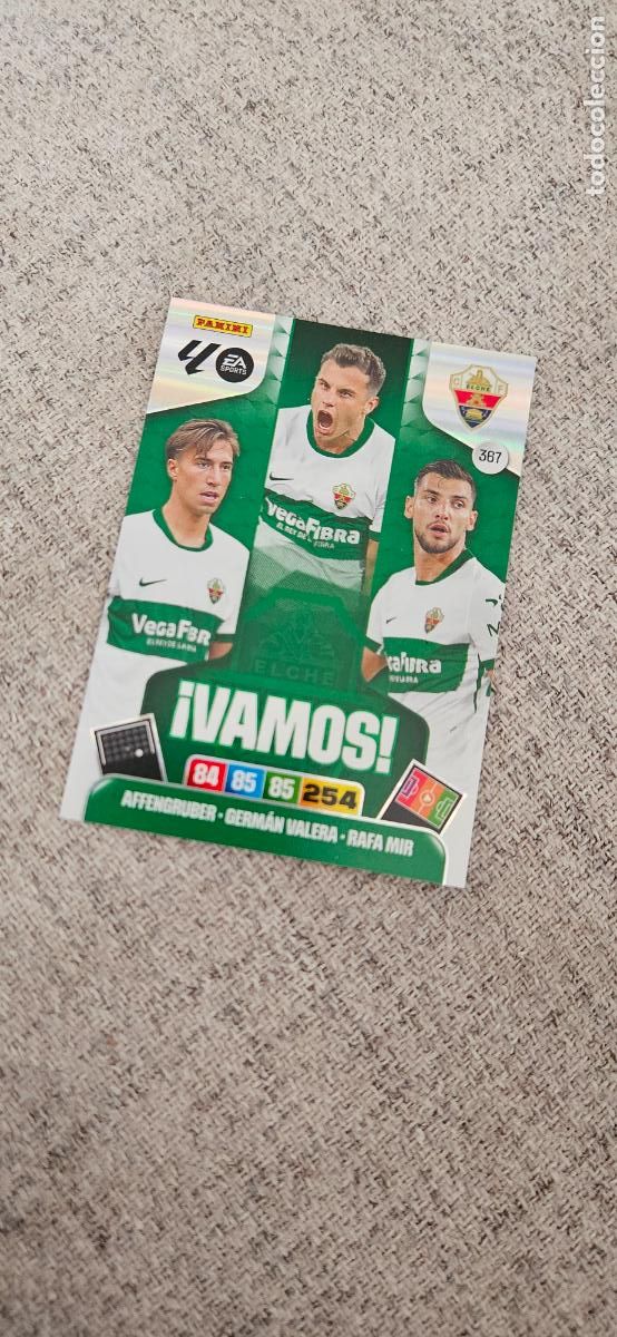 Football Stickers: vamos elche 367 adrenalyn 2025 2026 25 26 trading card