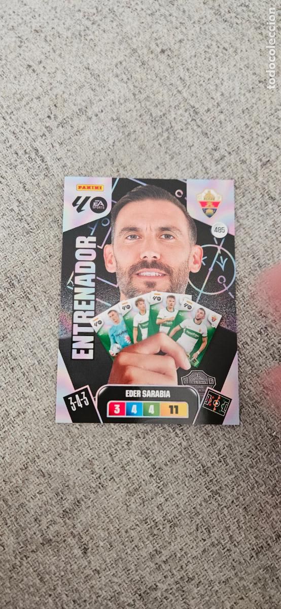 Cartes &agrave; collectionner de Football: entranador adrenalyn 485 sarabia elche 2025 2026 25 26 trading card