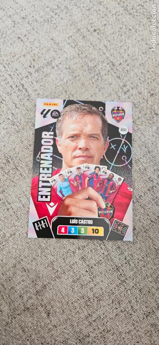 Cartes &agrave; collectionner de Football: entranador adrenalyn 489 levante luis castro 2025 2026 25 26 trading card