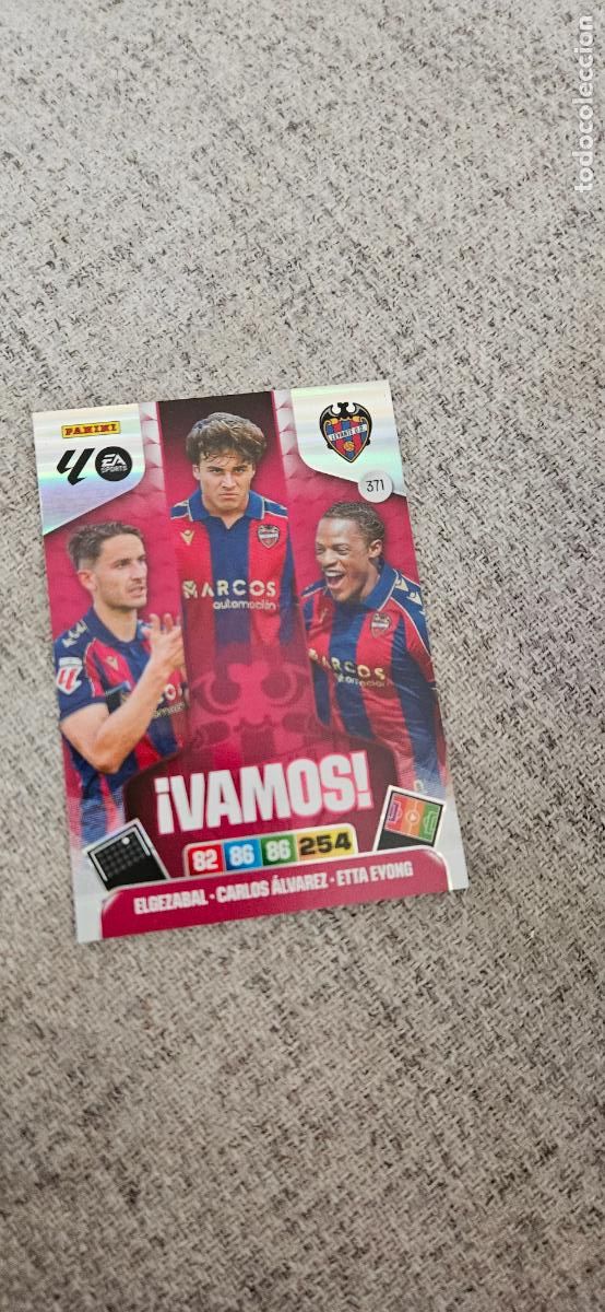 Cartes &agrave; collectionner de Football: vamos levante 371 adrenalyn 2025 2026 25 26 trading card