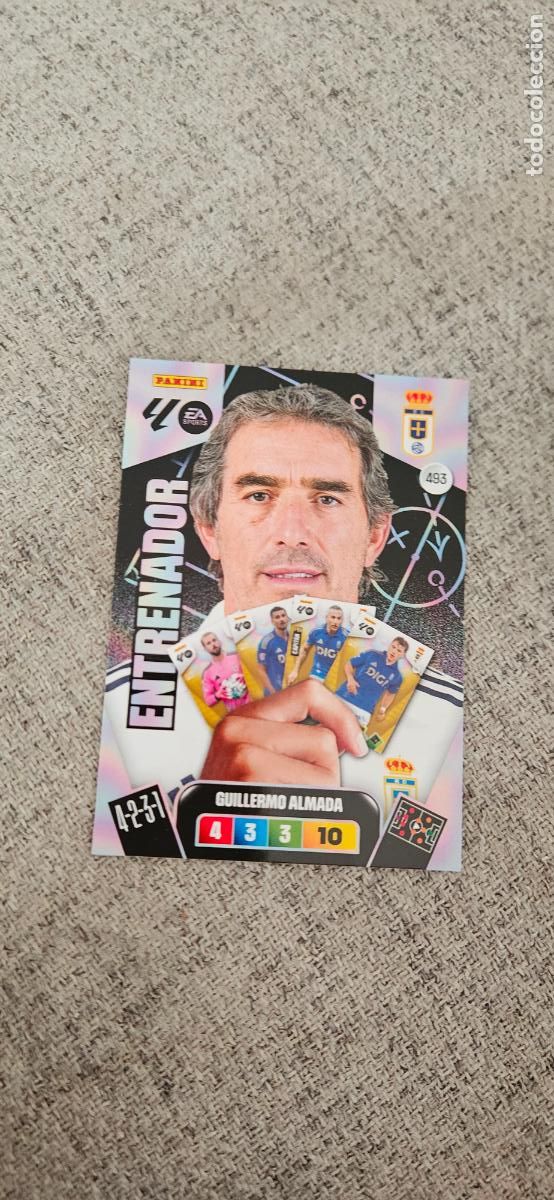 Cartes &agrave; collectionner de Football: entranador adrenalyn 493 almada oviedo 2025 2026 25 26 trading card