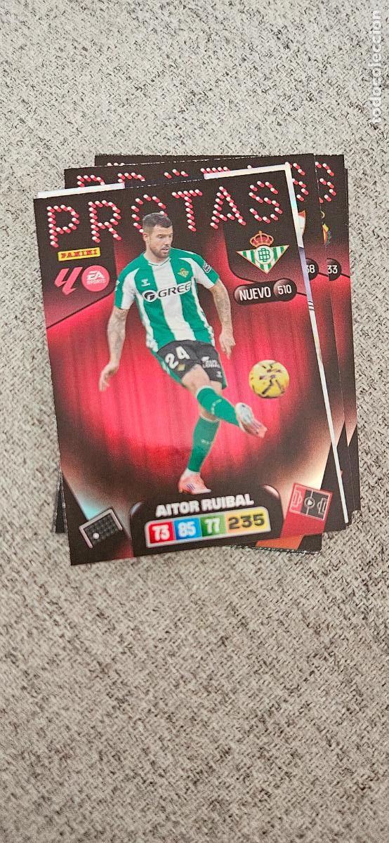 Cartes &agrave; collectionner de Football: protas 510 ruibal betis adrenalyn 2025 2026 25 26 trading card