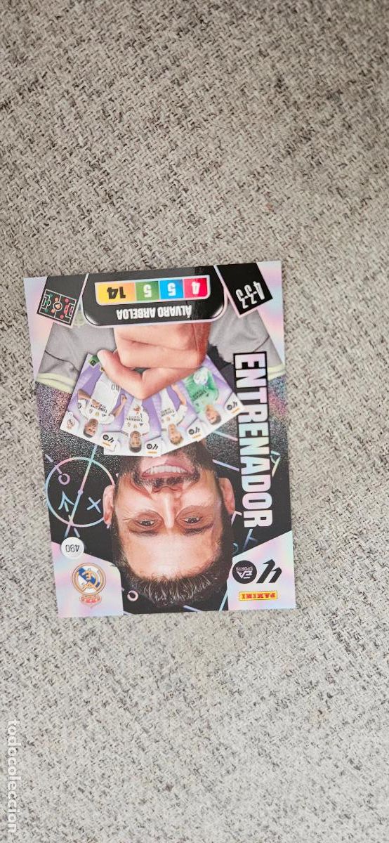 Cromos de F&uacute;tbol: entranador adrenalyn 490 real madrid arbeloa 2025 2026 25 26 trading card