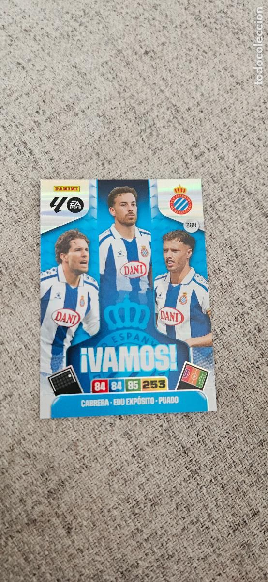 Cromos de F&uacute;tbol: vamos 368 espa&ntilde;ol adrenalyn 2025 2026 25 26 trading card