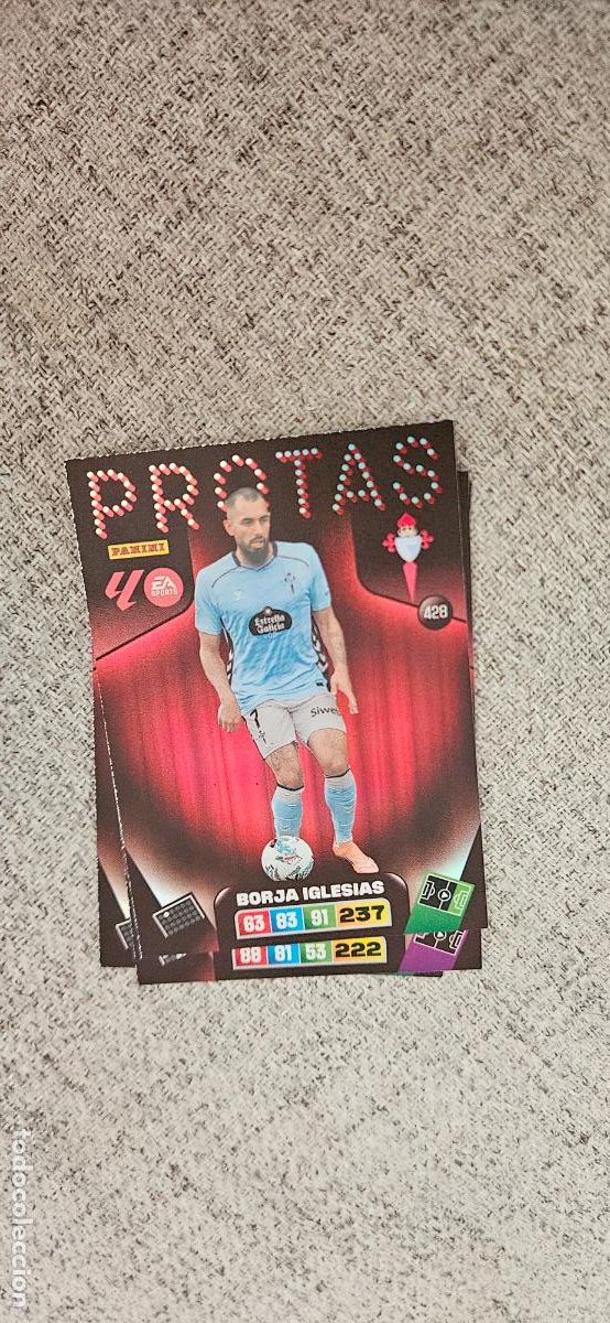 Cromos de F&uacute;tbol: protas 428 iglesias celta adrenalyn 2025 2026 25 26 trading card