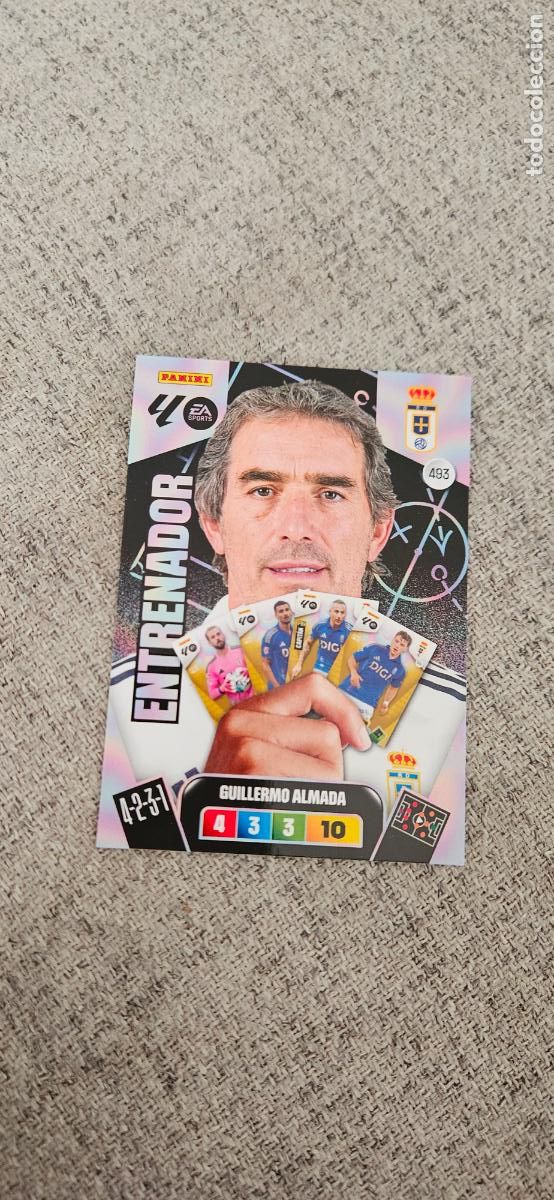 Cromos de F&uacute;tbol: entranador adrenalyn 493 almada oviedo 2025 2026 25 26 trading card